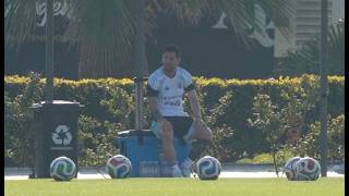 Too Hot For Messi? Argentina Train In The Heat For Friendly With Zambia