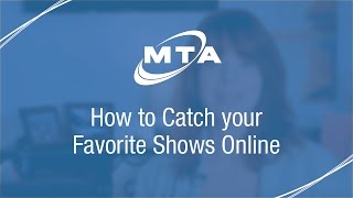 How to Watch TV Shows Online