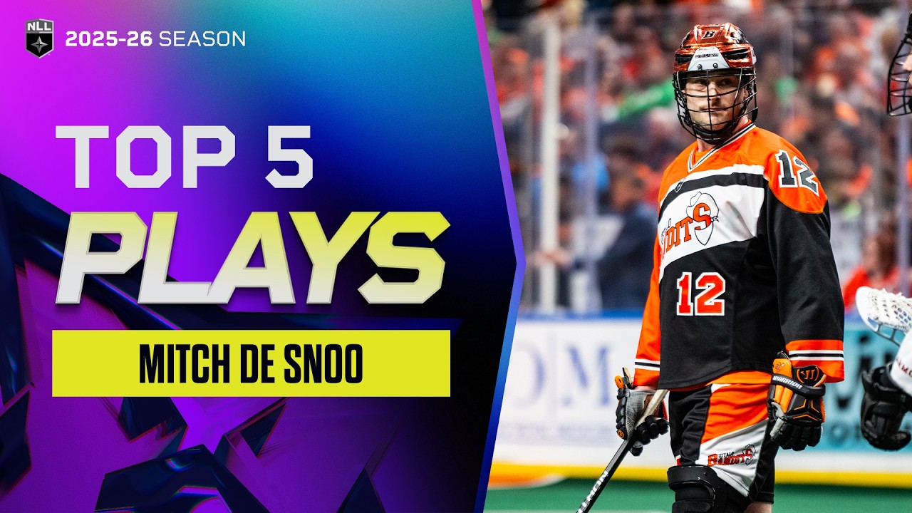 Top 5 Plays 2025-26 | Mitch de Snoo