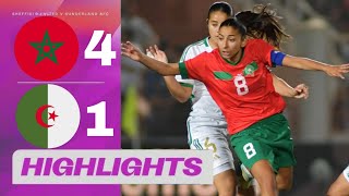 Morocco 🇲🇦 vs. Algeria 🇩🇿 Match Highlights | 2025 UNAF U20 Women's Tournament 🏆