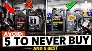 The 5 Synthetic Oil BRANDS That RUIN Your Engine and the 5 BEST Ones Never Use These 11 Oil Brands In Your Honda 5 That Work
