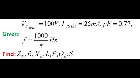 AC Analysis of RL Series Circuits | Phasor Diagrams, Impedance & Phase Angle 06