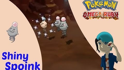 (Live) Shiny Spoink in Omega Ruby
