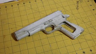 Paper M1911 Udpate Recoil Spring Working!