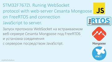 Запуск WebSocket на STM32 с веб-сервером Cesanta Mongoose, обмен данными из HTML/JavaScript