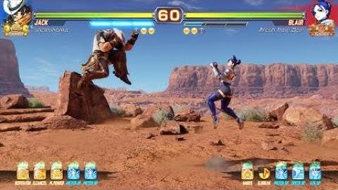 Fighting EX Layer - Jack vs. Blair (Me)