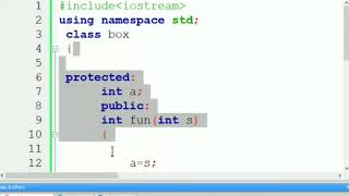 Access Specifiers in C++ Language Part 2 HINDI