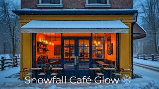 Snowfall Café Glow ❄️ cozy winter lofi | warm beats to unwind &amp; focus 2026