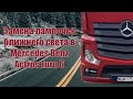 Замена лампочек ближнего света в Mercedes Benz Actros Euro 6