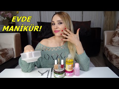 Evde Manikür! Tüm Püf Noktaları Anlatıldı! El Bakımı Rukiye Çetinkaya