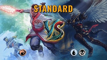 MTG Standard - Mono Red Aggro by CunicoliGoblin VS Dimir Midrange by Tih2000