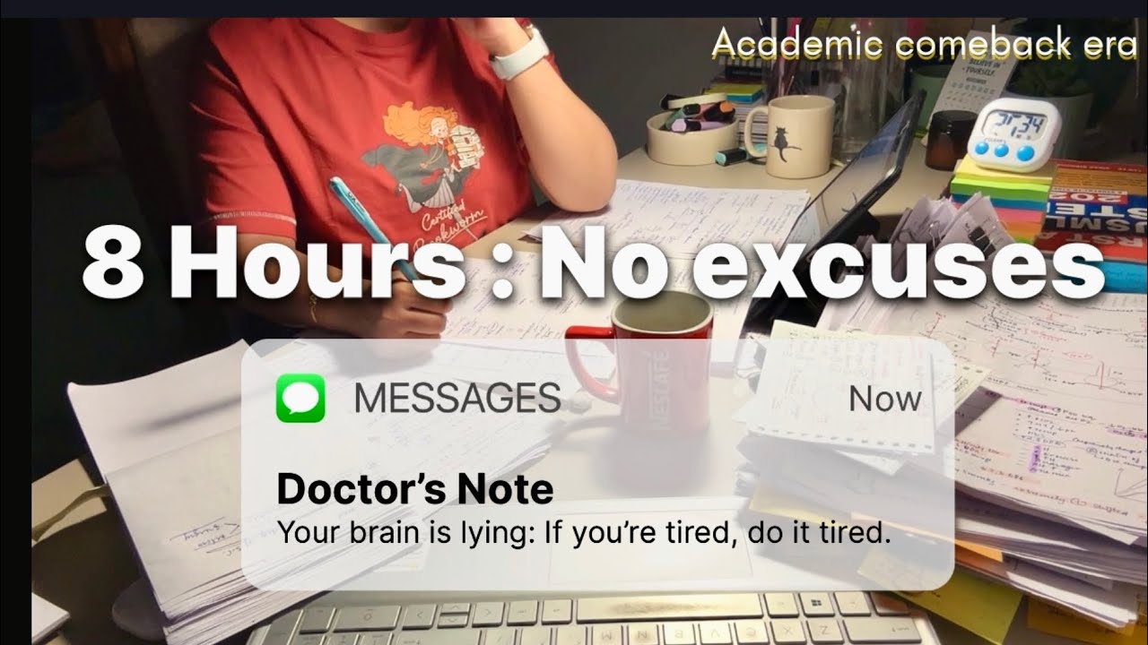 Work in Silence : Your sign to sit in the chair | No Talking, ASMR, Brown Noise  {DAY 77}