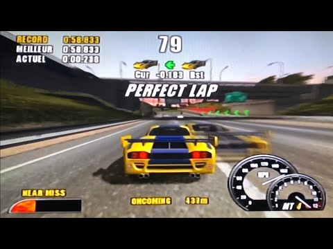 Burnout 2 - World Record - Time Attack - Interstate Loop (Reverse) - 0’58’’833 - World Number 1