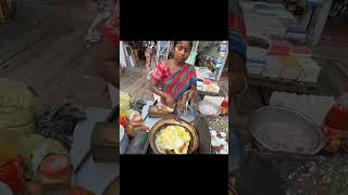bread omelette making | street food making |#shorts