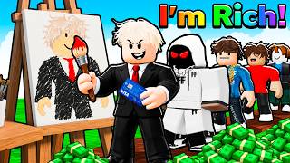 I Spent 982,495 ROBUX to STEAL PAINTINGS in Paint to get Rich!