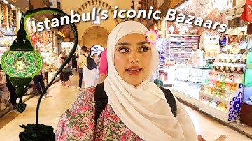 Istanbul Vlog: Exploring the Spice Bazaar, Grand Bazaar, Eminönü & Haggling for a Turkish Lamp!