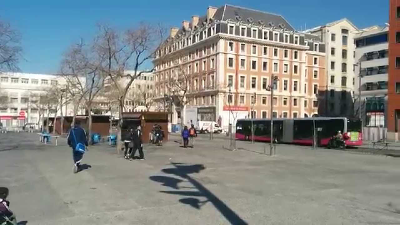 MARSEILLE PLACE DE LA JOLIETTE 7 AVRIL 2015 YouTube