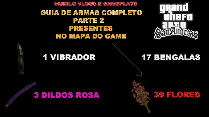 codigos de armas gta san andreas (PC) #1 