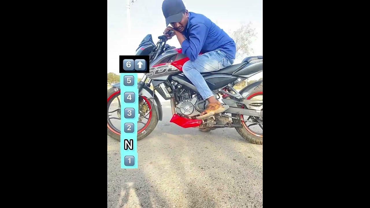 Bike Gear Shifting Tutorial How to Shift Gears on Bike Ns200 Gear Shifting Mt15 , R15 V3