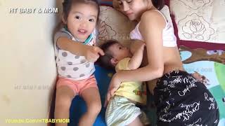 Young Mother To Breastfeeding Baby