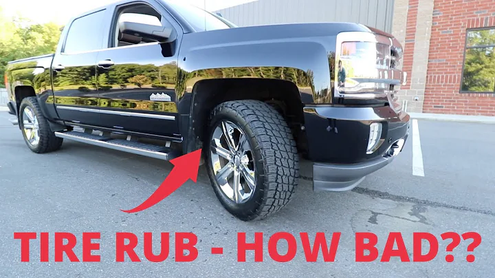 Silverado 285/55/22 - Tire Rubbing Issues