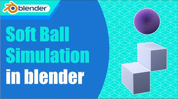 Create Satisfying Soft Ball Simulation in Blender 2.9 within 2 Minutes | Basic Tutorial |