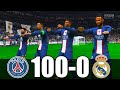 FIFA 23 | RONALDO, MESSI, MBAPPE, NEYMAR, ALLSTARS | PSG 100 - 0 REAL MADRID | UCL FINAL