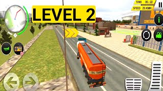 TRANSPORT OIL TANK TRUCK | LEVEL {2} 4 KM - 2600 MONEY - ANDROID GAME:) screenshot 1