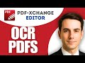 How To Ocr A Pdf In Pdf XChange Editor