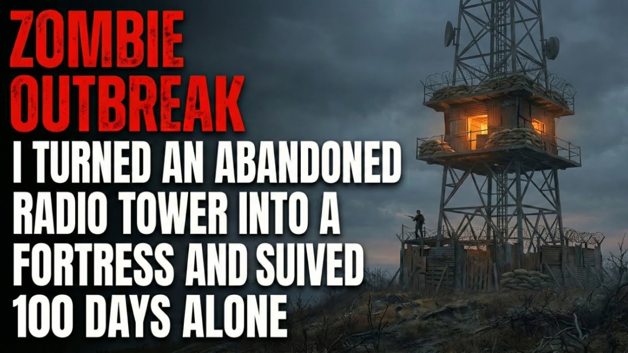 ZOMBIE OUTBREAK: I Turned an Abandoned Radio Tower into a Fortress and Survived 100 Days Alone