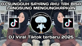 Download Lagu DJ SUNGGUH SAYANG AKU TAK BISA LANGSUNG MENGUNGKAPKAN DJ KONCO MESRA SLOWED VIRAL TIKTOK MP3