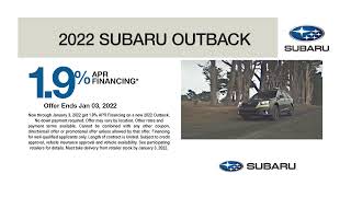Sports Performance 2022 Subaru Outback December Special | Bert Ogden Subaru Edinburg