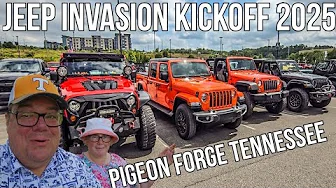 2025 Pigeon Forge Jeep Invasion Kick Off /  Hard Rock Cafe / Ducks Everywhere / Let's Get Tickets