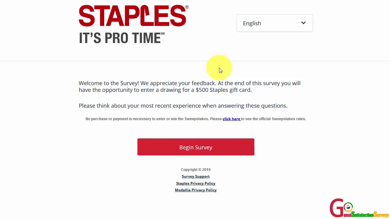 The Staples Customer Satisfaction Survey YouTube