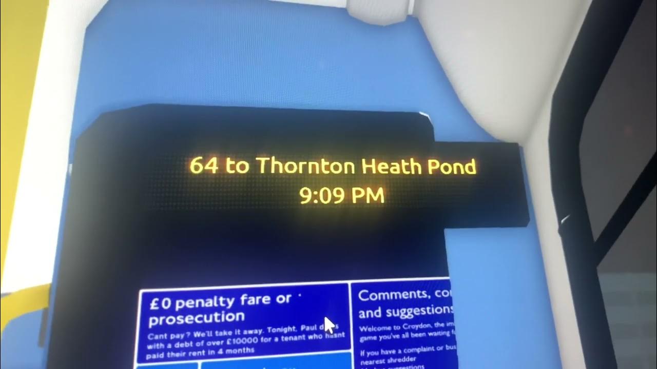 64 to Thornton Heath Pond YouTube