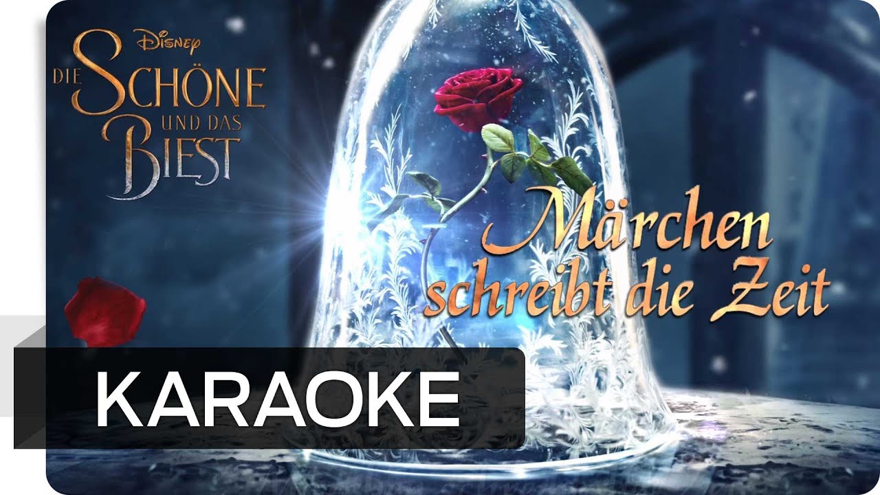 Die Schone Und Das Biest Titelsong Karaoke Version Disney Hd Youtube