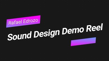 Sound Design Demo Reel 2021 - Rafael Edrozo