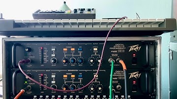 10/12/25 Roland SH-101 + Peavey 1310 + Yamaha EM-100 + CXM 1978