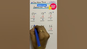 Subtraction Tricks Vedic Maths #CoolMathsTricks #shortsMaths #shorts Maths Tricks