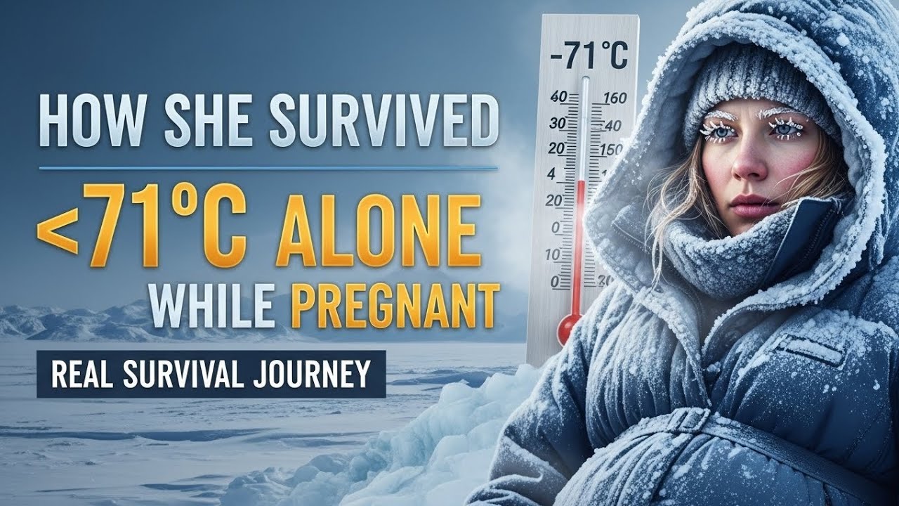 How She Survived −71°C Alone While Pregnant — Real Survival Journey