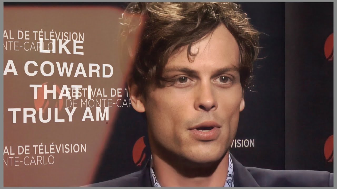 matthew gray gubler being an awkward mess for 2 minutes