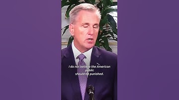 Speaker McCarthy tries to push 45-day funding bill to avoid government shutdown #Shorts
