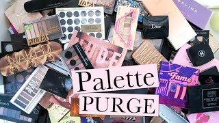 Eyeshadow Palette Declutter