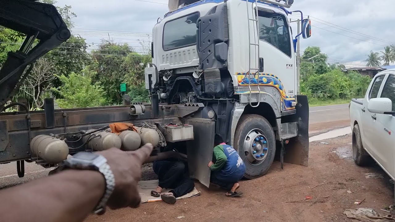 เปลี่ยนหม้อลมคลัช isuzu 360