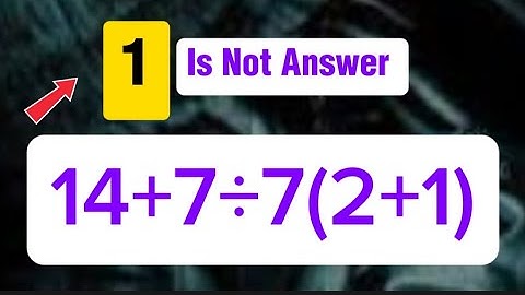 De meeste mensen beantwoorden deze eenvoudige wiskundevraag fout!