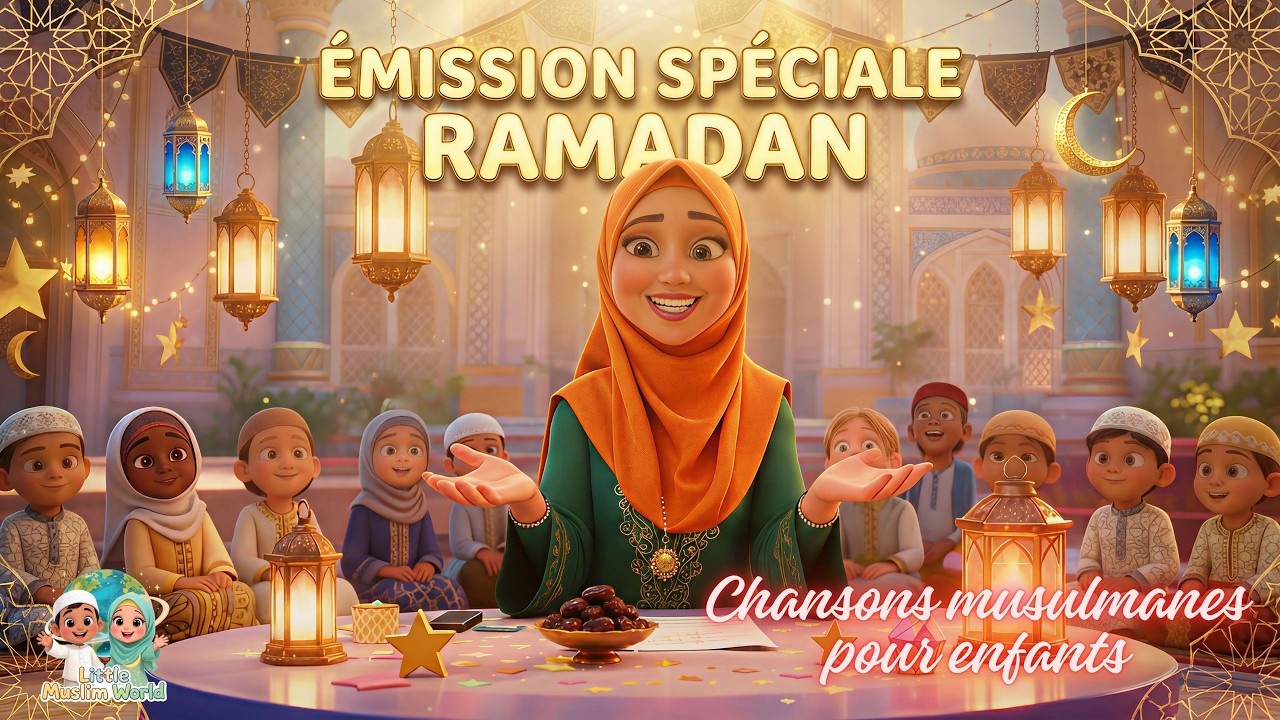 ÉMISSION SPÉCIALE RAMADAN 🌙 Au Nom d’Allah | Chanson Islamique Enfant | Little Muslim World