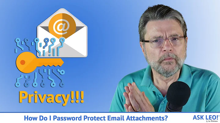 How Do I Password Protect Email Attachments?