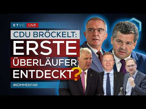 ERSTE CDU-ABWEICHLER: Frustrierte Abgeordnete wollen FRAKTION VERLASSEN! |#KOMMENTAR
