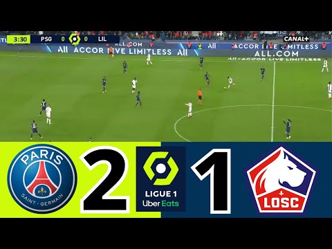 arto4d x irmatoto - Paris Saint-Germain vs. Lille LOSC [2-1] | Ligue 1 Uber Eats 21/22 | Full Match - Oct. 29