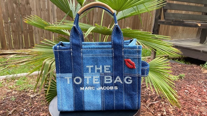 Marc Jacobs on X: Helena wears THE DENIM TOTE BAG and THE BIG T